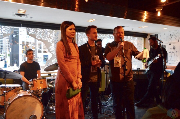 Bros performs at the Drake Hotel in Toronto on May 31, 2017 during Josie Dye's Indie 88 Housewarming Party. (Photo: Justin Roth/Aesthetic Magazine)