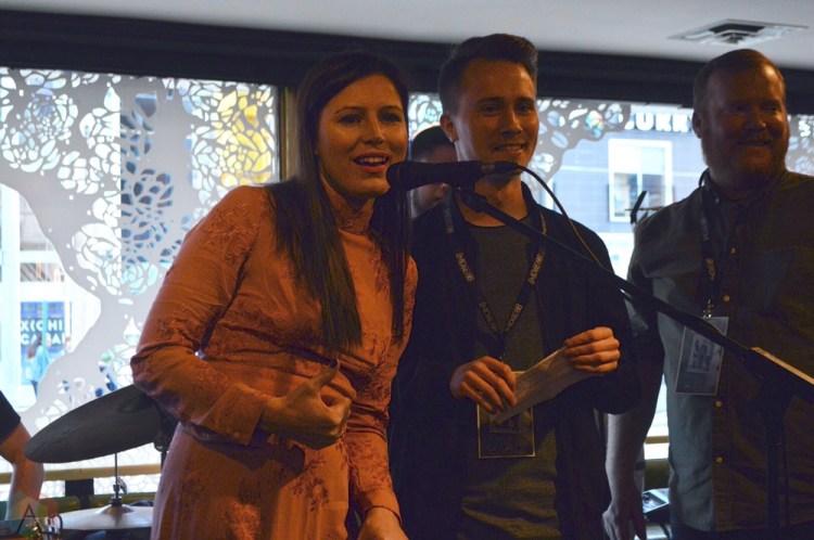 Bros performs at the Drake Hotel in Toronto on May 31, 2017 during Josie Dye's Indie 88 Housewarming Party. (Photo: Justin Roth/Aesthetic Magazine)