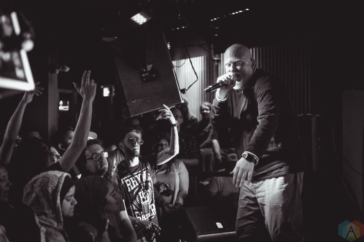 Brother Ali performs at Adelaide Hall in Toronto on June 7, 2017. (Photo: Anton Mak/Aesthetic Magazine)