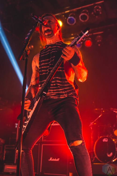 Bullet For My Valentine performs at the Phoenix Concert Theatre in Toronto on June 22, 2017. (Photo: Tyler Roberts/Aesthetic Magazine)
