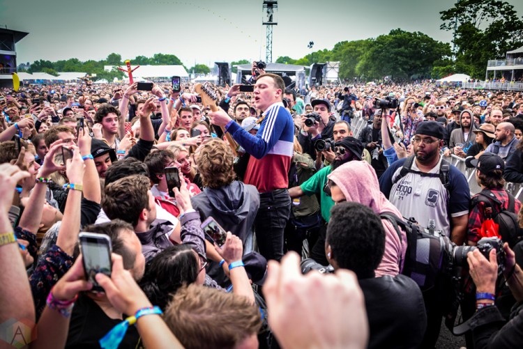 Cage The Elephant performs at the Governors Ball Music Festival in New York City on June 4, 2017. (Photo: Alx Bear/Aesthetic Magazine)
