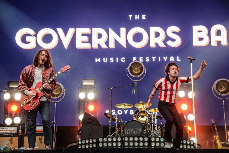 Cage The Elephant performs at the Governors Ball Music Festival in New York City on June 4, 2017. (Photo: Alx Bear/Aesthetic Magazine)