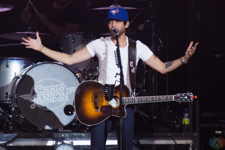 Chris Janson performs at Budweiser Stage in Toronto on June 15, 2017. (Photo: Alyssa Balistreri/Aesthetic Magazine)