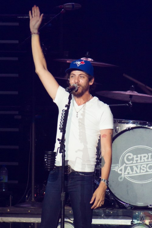 Chris Janson performs at Budweiser Stage in Toronto on June 15, 2017. (Photo: Alyssa Balistreri/Aesthetic Magazine)