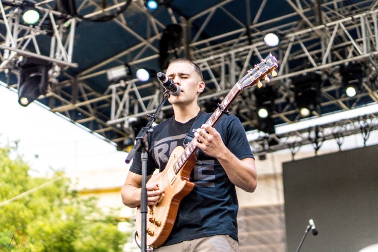 Current Events performs at the Bunbury Music Festival in Cincinnati on June 3, 2017. (Photo: Taylor Ohryn/Aesthetic Magazine)