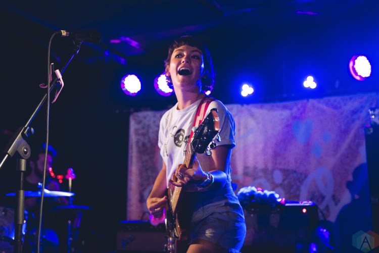 Diet Cig performs at Subterranean in Chicago on June 4, 2017. (Photo: Katie Kuropas/Aesthetic Magazine)