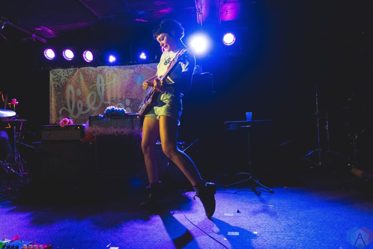 Diet Cig performs at Subterranean in Chicago on June 4, 2017. (Photo: Katie Kuropas/Aesthetic Magazine)