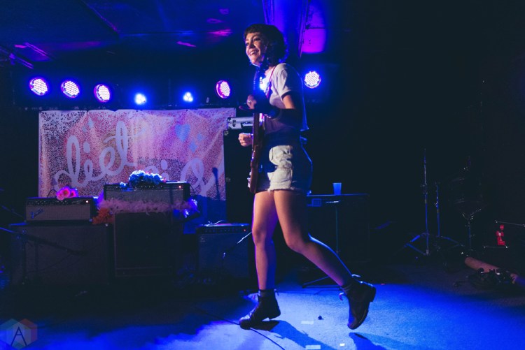 Diet Cig performs at Subterranean in Chicago on June 4, 2017. (Photo: Katie Kuropas/Aesthetic Magazine)