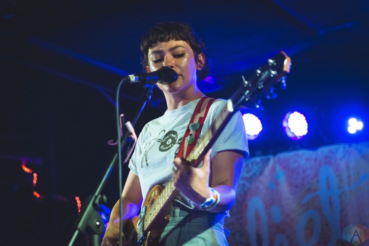 Diet Cig performs at Subterranean in Chicago on June 4, 2017. (Photo: Katie Kuropas/Aesthetic Magazine)