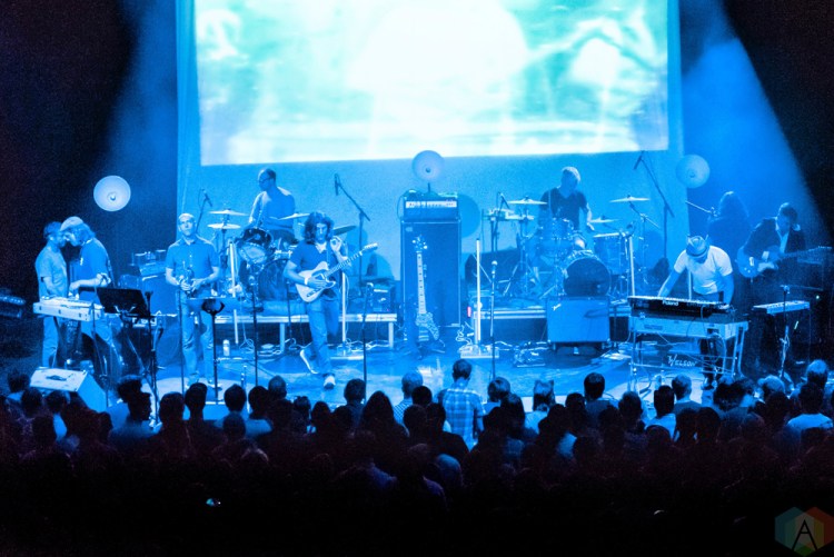 Do Make Say Think performs at the Danforth Music Hall in Toronto on June 10, 2017. (Photo: Aron Harris/Aesthetic Magazine)