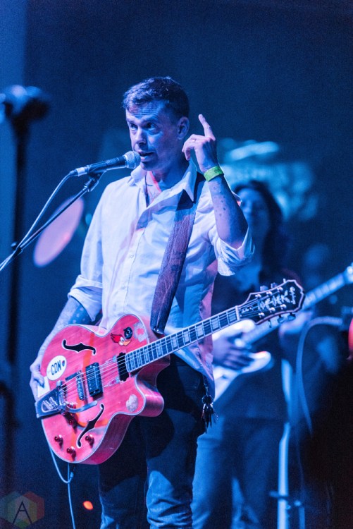 Do Make Say Think performs at the Danforth Music Hall in Toronto on June 10, 2017. (Photo: Aron Harris/Aesthetic Magazine)