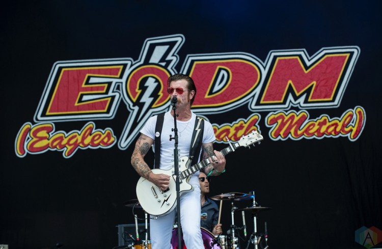Eagles of Death Metal performs at Montebello Rockfest in Montebello, Quebec on June 24, 2017. (Photo: Greg Matthews/Aesthetic Magazine)