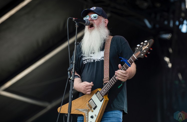 Eagles of Death Metal performs at Montebello Rockfest in Montebello, Quebec on June 24, 2017. (Photo: Greg Matthews/Aesthetic Magazine)