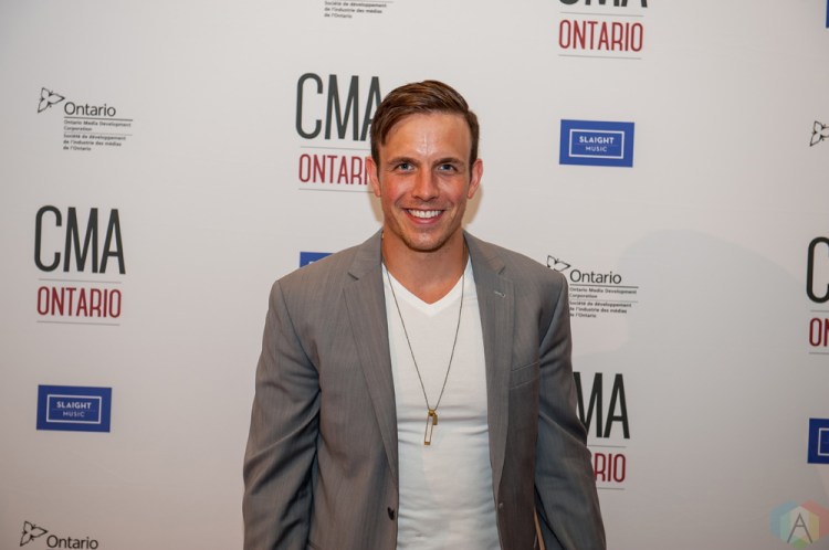 Eric Ethridge at the 2017 CMAO Awards at Centennial Hall in London, Ontario on June 11, 2017. (Photo: Orest Dorosh/Aesthetic Magazine)