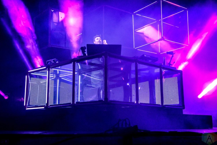 Flume performs at Governors Ball in New York City on June 2, 2017. (Photo: Alx Bear/Aesthetic Magazine)