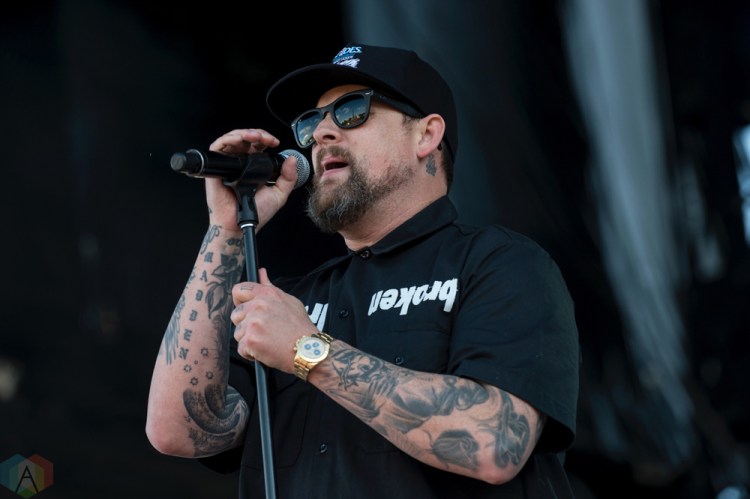 Good Charlotte performs at Montebello Rockfest in Montebello, Quebec on June 24, 2017. (Photo: Greg Matthews/Aesthetic Magazine)
