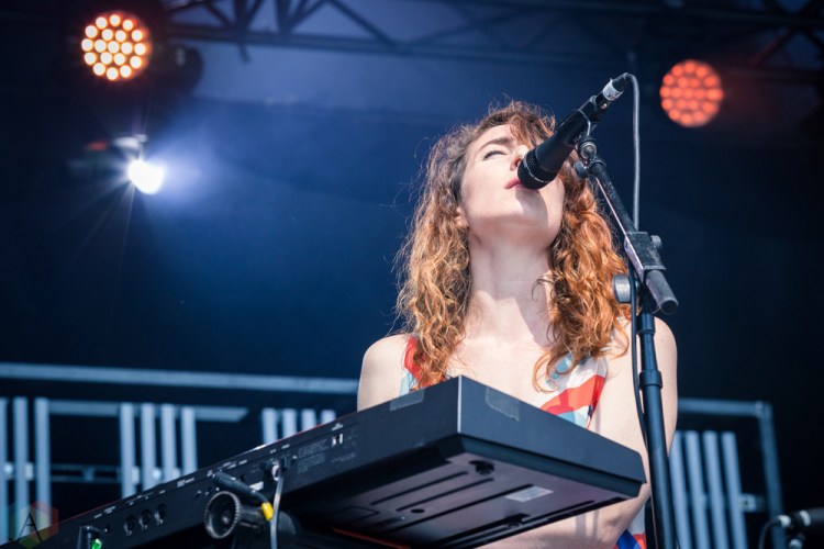 Hannah Georgas performs at the Field Trip Music Festival in Toronto on June 4, 2017. (Photo: Brendan Albert/Aesthetic Magazine)