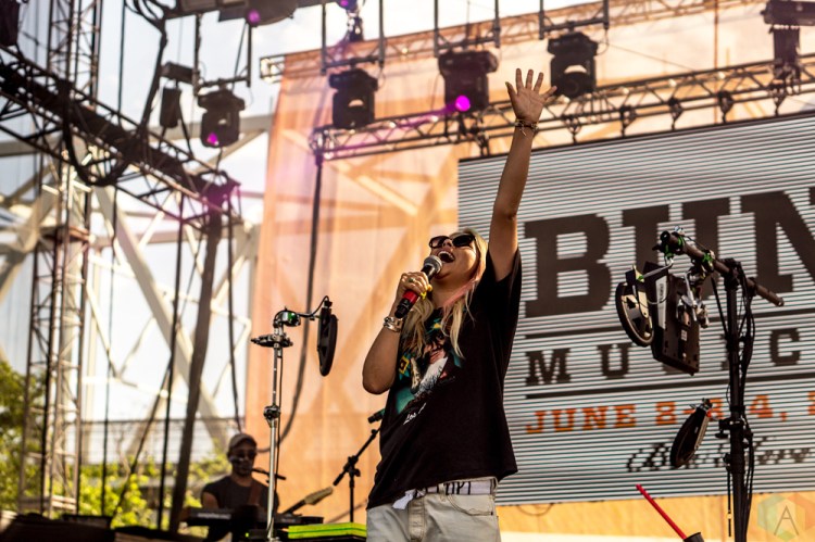 Hayley Kiyoko performs at the Bunbury Music Festival in Cincinnati on June 3, 2017. (Photo: Taylor Ohryn/Aesthetic Magazine)