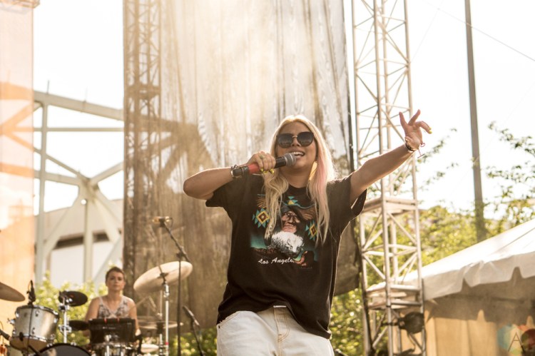 Hayley Kiyoko performs at the Bunbury Music Festival in Cincinnati on June 3, 2017. (Photo: Taylor Ohryn/Aesthetic Magazine)