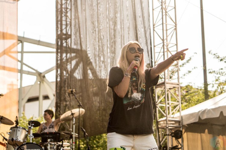 Hayley Kiyoko performs at the Bunbury Music Festival in Cincinnati on June 3, 2017. (Photo: Taylor Ohryn/Aesthetic Magazine)