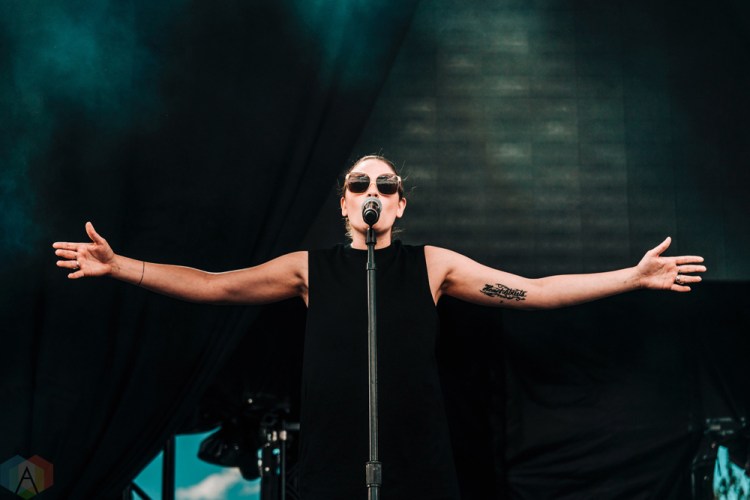 Heartstreets performs at NXNE Port Lands in Toronto on June 24, 2017. (Photo: Nicole De Khors/Aesthetic Magazine)