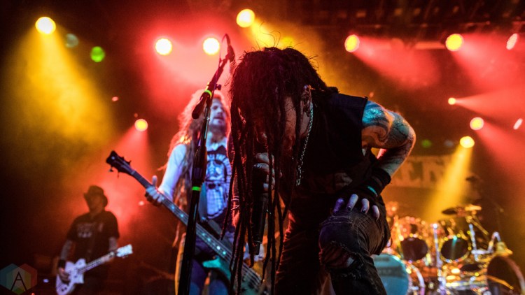 Hellyeah performs at the Commodore Ballroom in Vancouver on June 12, 2017. (Photo: Quinn Middleton/Aesthetic Magazine)