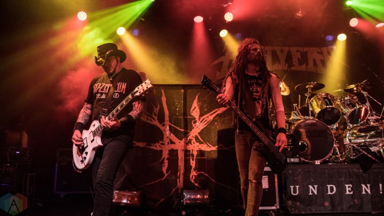 Hellyeah performs at the Commodore Ballroom in Vancouver on June 12, 2017. (Photo: Quinn Middleton/Aesthetic Magazine)
