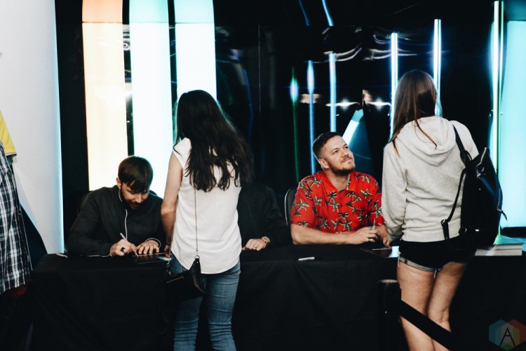 Imagine Dragons pop-up shop and fan meet-and-greet in Toronto on June 17, 2017. (Photo: Shahnoor Ijaz/Aesthetic Magazine)
