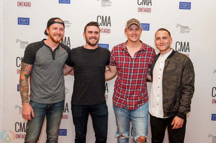 James Barker Band at the 2017 CMAO Awards at Centennial Hall in London, Ontario on June 11, 2017. (Photo: Orest Dorosh/Aesthetic Magazine)