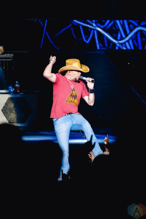 Jason Aldean performs at Budweiser Stage in Toronto on June 2, 2017. (Photo: Anton Mak/Aesthetic Magazine)