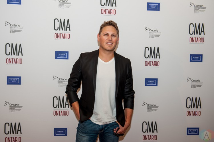 Jason Blaine at the 2017 CMAO Awards at Centennial Hall in London, Ontario on June 11, 2017. (Photo: Orest Dorosh/Aesthetic Magazine)