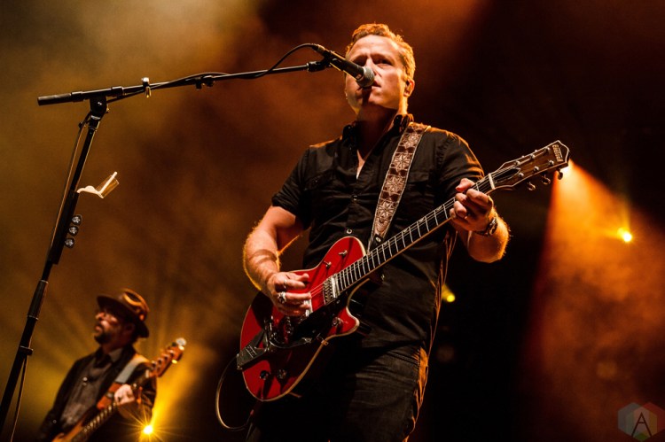 Jason Isbell performs at the Blue Hills Bank Pavilion in Boston on June 27, 2017. (Photo: Timothy Boyer/Aesthetic Magazine)