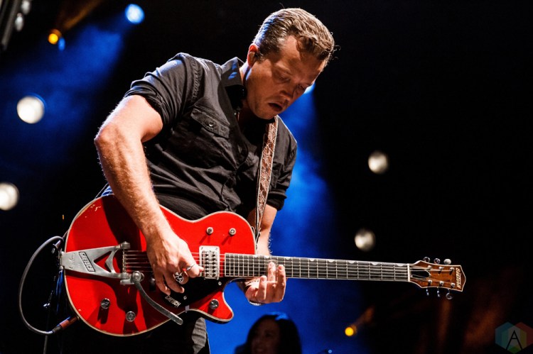 Jason Isbell performs at the Blue Hills Bank Pavilion in Boston on June 27, 2017. (Photo: Timothy Boyer/Aesthetic Magazine)