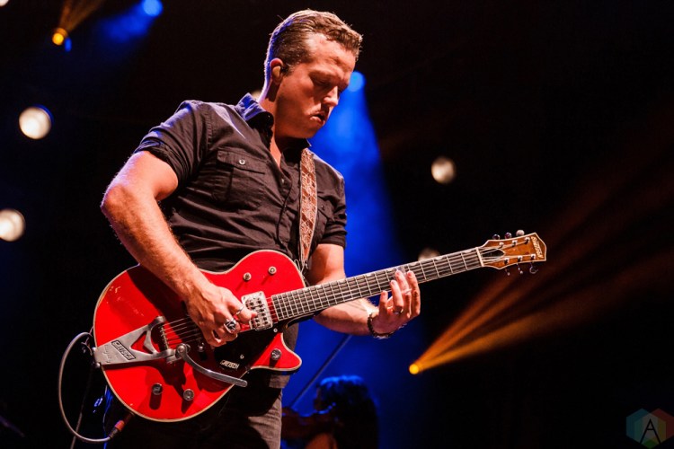 Jason Isbell performs at the Blue Hills Bank Pavilion in Boston on June 27, 2017. (Photo: Timothy Boyer/Aesthetic Magazine)
