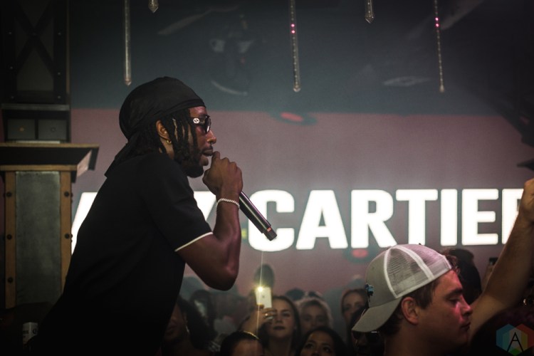 Jazz Cartier performs at Uniun Nightclub in Toronto on June 18, 2017. (Photo: Anton Mak/Aesthetic Magazine)