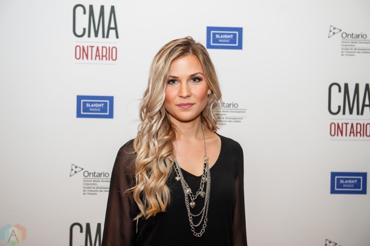 Julia Heggarty at the 2017 CMAO Awards at Centennial Hall in London, Ontario on June 11, 2017. (Photo: Orest Dorosh/Aesthetic Magazine)