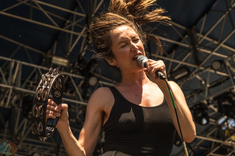 July Talk performs at the Bunbury Music Festival in Cincinnati on June 2, 2017. (Photo: Taylor Ohryn/Aesthetic Magazine)