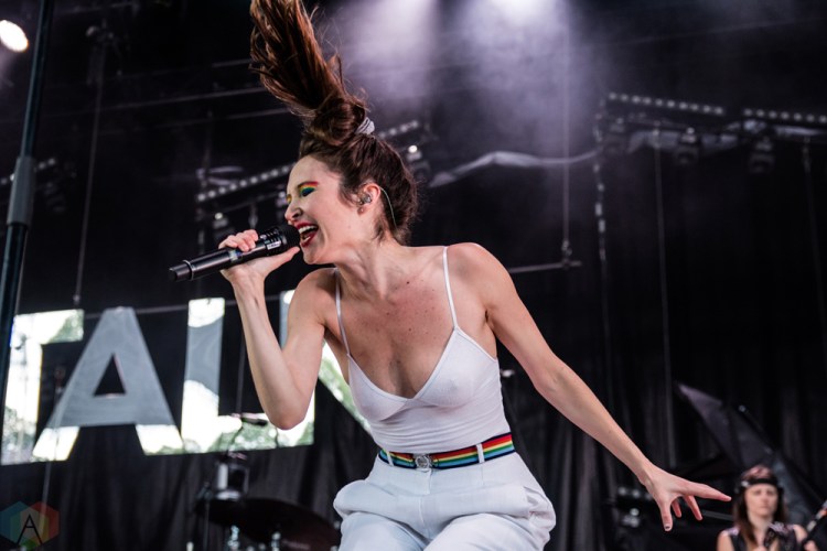 July Talk performs at Budweiser Stage in Toronto on June 24, 2017. (Photo: Tyler Roberts/Aesthetic Magazine)