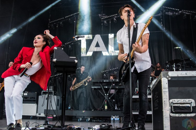 July Talk performs at Budweiser Stage in Toronto on June 24, 2017. (Photo: Tyler Roberts/Aesthetic Magazine)