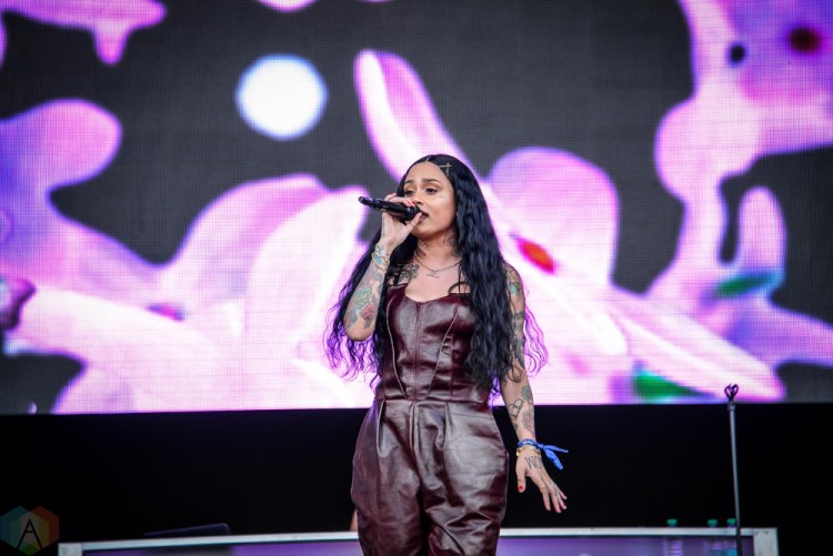 Kehlani performs at Governors Ball in New York City on June 2, 2017. (Photo: Alx Bear/Aesthetic Magazine)