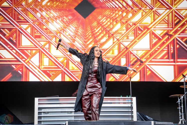 Kehlani performs at Governors Ball in New York City on June 2, 2017. (Photo: Alx Bear/Aesthetic Magazine)