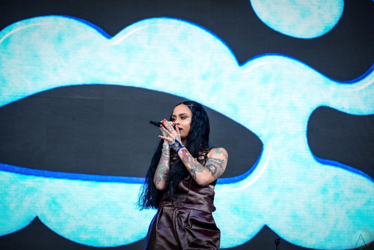 Kehlani performs at Governors Ball in New York City on June 2, 2017. (Photo: Alx Bear/Aesthetic Magazine)
