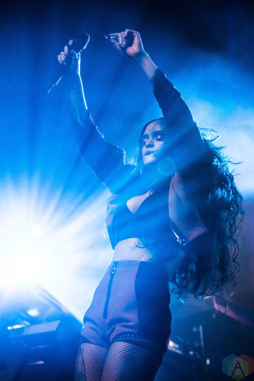 Kehlani performs at Rebel in Toronto on June 4, 2017. (Photo: Sarah McNeil/Aesthetic Magazine)