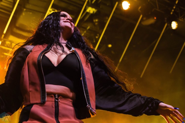 Kehlani performs at Rebel in Toronto on June 4, 2017. (Photo: Sarah McNeil/Aesthetic Magazine)