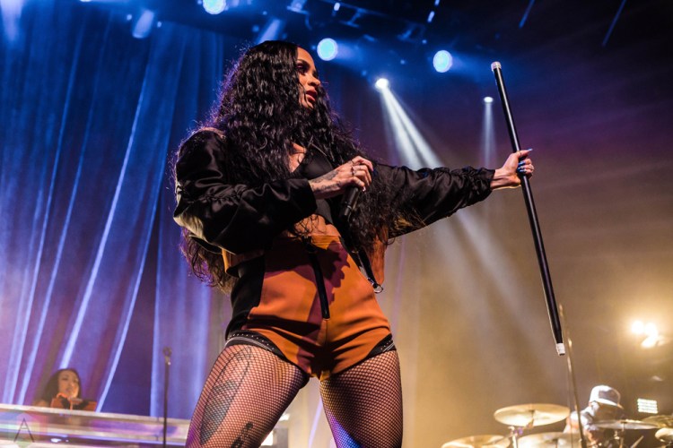 Kehlani performs at Rebel in Toronto on June 4, 2017. (Photo: Sarah McNeil/Aesthetic Magazine)