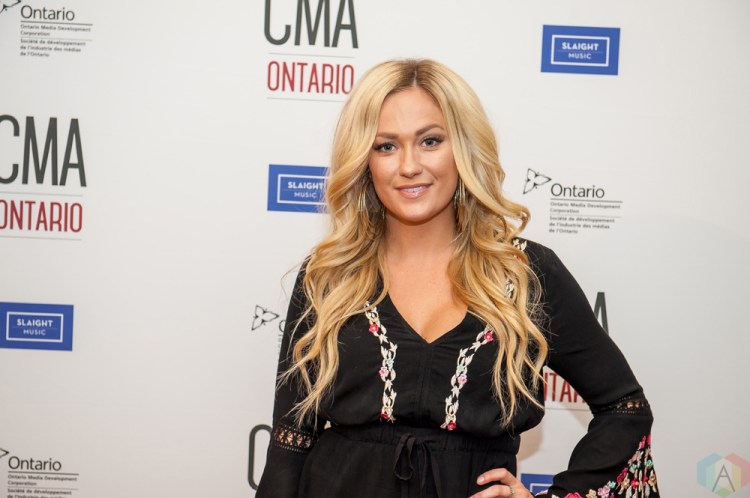 Meghan Patrick at the 2017 CMAO Awards at Centennial Hall in London, Ontario on June 11, 2017. (Photo: Orest Dorosh/Aesthetic Magazine)
