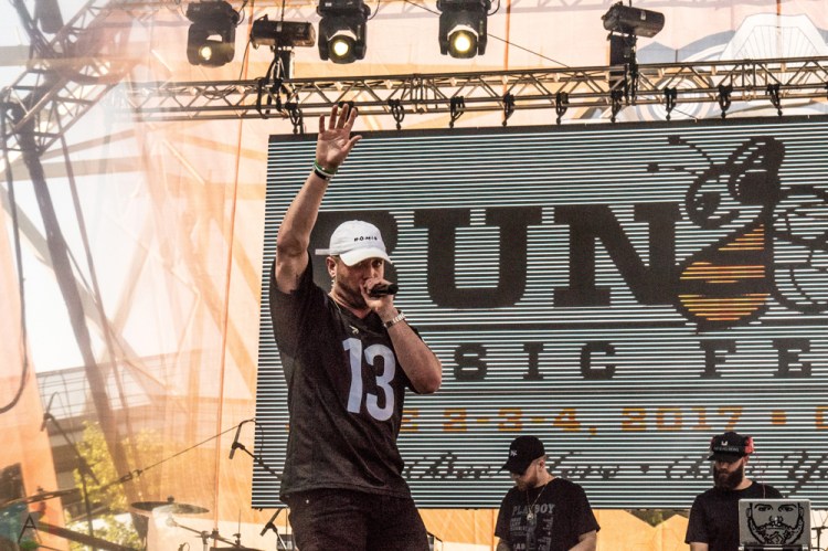 Mike Stud performs at the Bunbury Music Festival in Cincinnati on June 2, 2017. (Photo: Taylor Ohryn/Aesthetic Magazine)