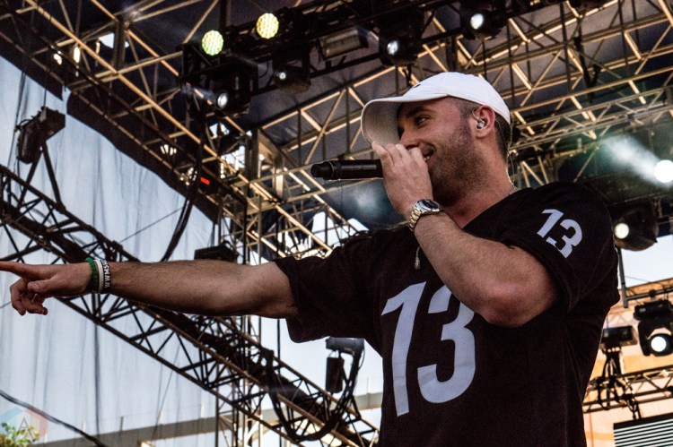 Mike Stud performs at the Bunbury Music Festival in Cincinnati on June 2, 2017. (Photo: Taylor Ohryn/Aesthetic Magazine)
