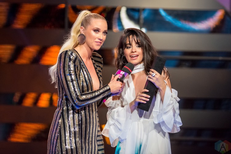 Camila Cabello on stage at the 2017 iHeartRadio Much Music Video Awards in Toronto on June 18, 2017. (Photo: Orest Dorosh/Aesthetic Magazine)