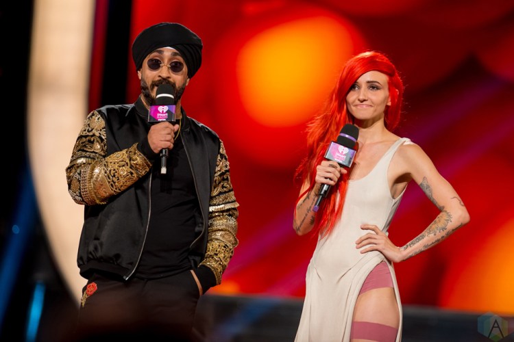 Lights on stage at the 2017 iHeartRadio Much Music Video Awards in Toronto on June 18, 2017. (Photo: Orest Dorosh/Aesthetic Magazine)